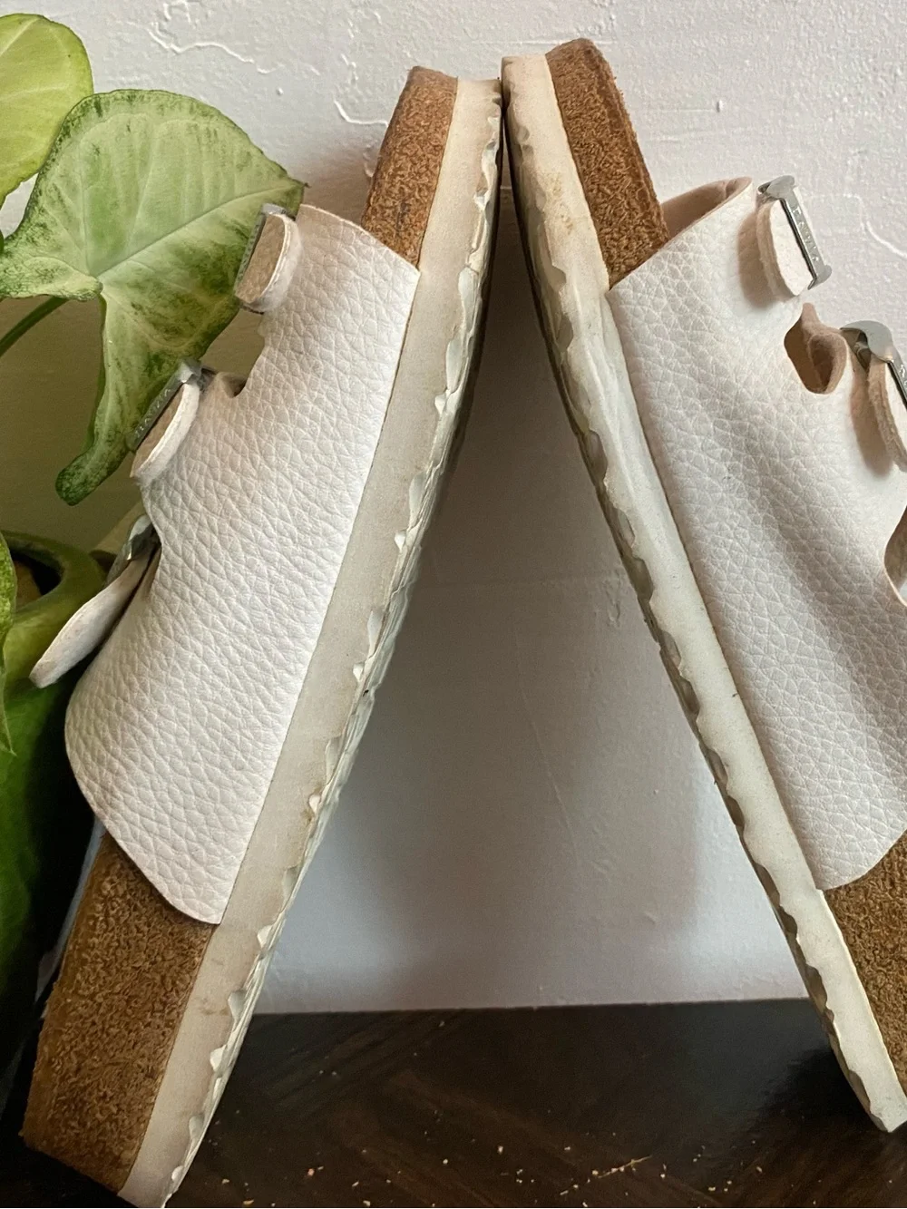Pre-owned Betula Florida Sandals in Light Beige 37/6 Narrow Fit Women’s